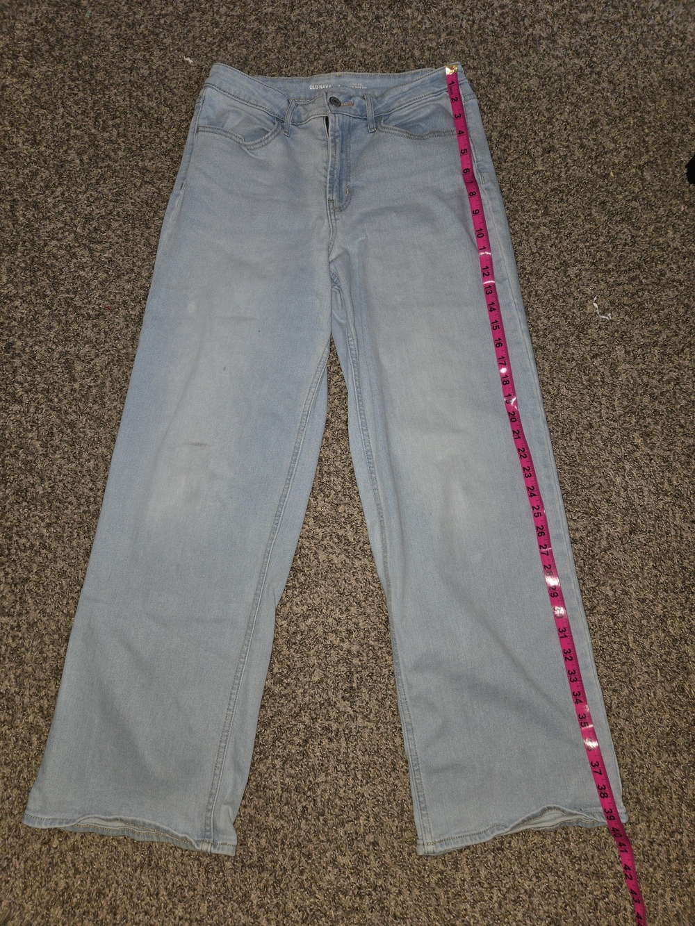 Old Navy Light Blue Wide Leg Jeans